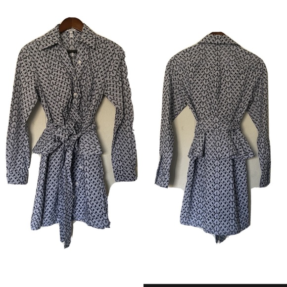 Derek Lam 10 Crosby Nalani Peplum Mini Shirtdress - Picture 7 of 7